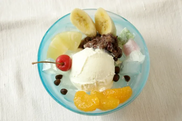 あんみつ（赤えんどう豆入り）