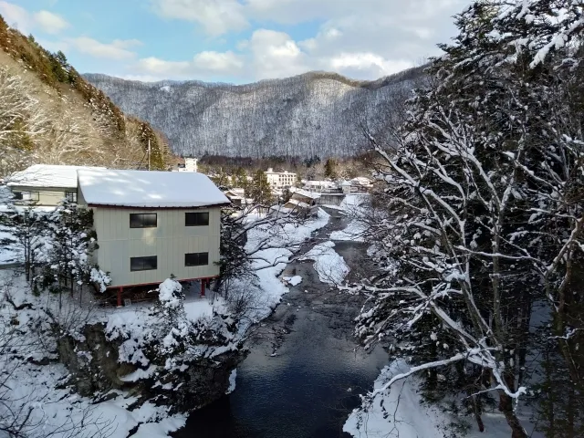 雪の宿
