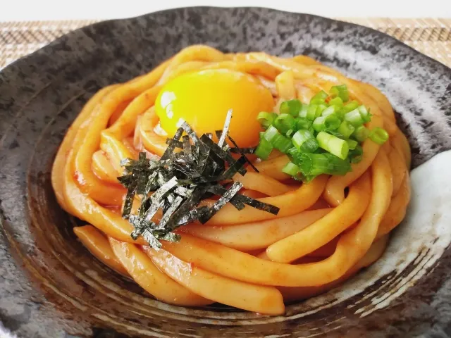 辛いうどん