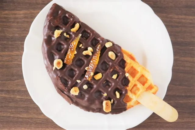 チョコレートワッフル