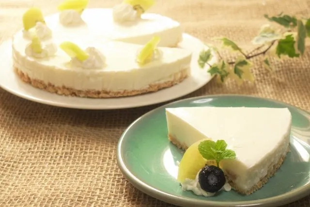 カッテージチーズのチーズケーキ