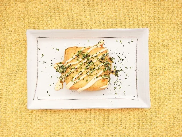 燻製マヨネーズの厚揚げ