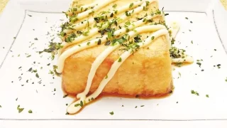 燻製マヨネーズの厚揚げ