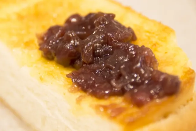 小倉あんトースト