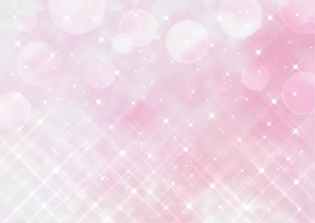 ピンクのキラキラ