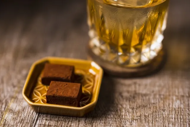 ウイスキーとチョコレート