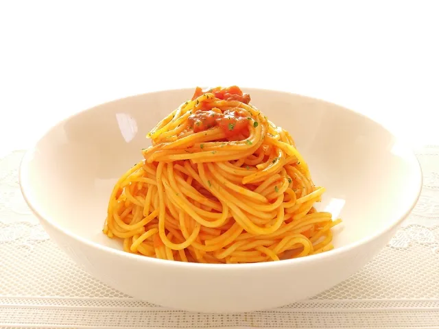 トマトクリームパスタ