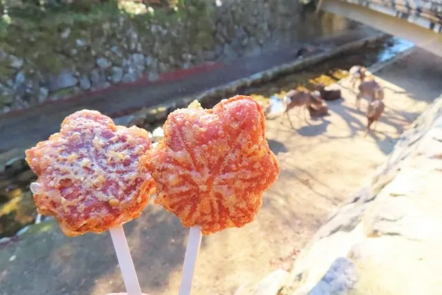 揚げもみじ饅頭