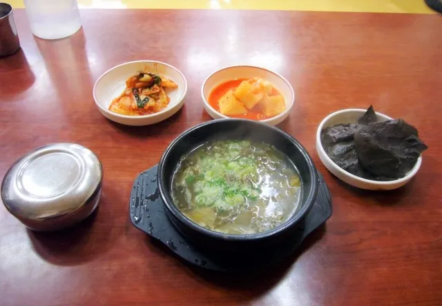 干し鱈のスープ