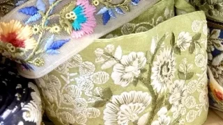 インド刺繍リボン