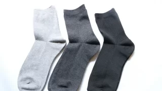 綿の靴下