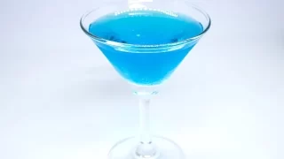 青いカクテル