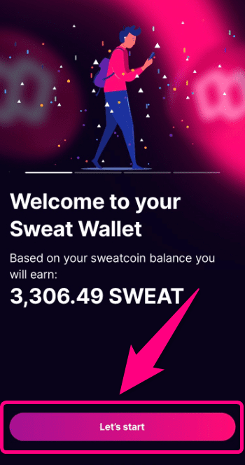 Sweat wallet